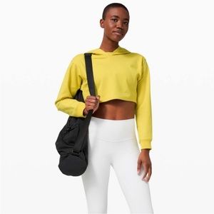 LULULEMON All Yours Cropped Hoodie Size 6